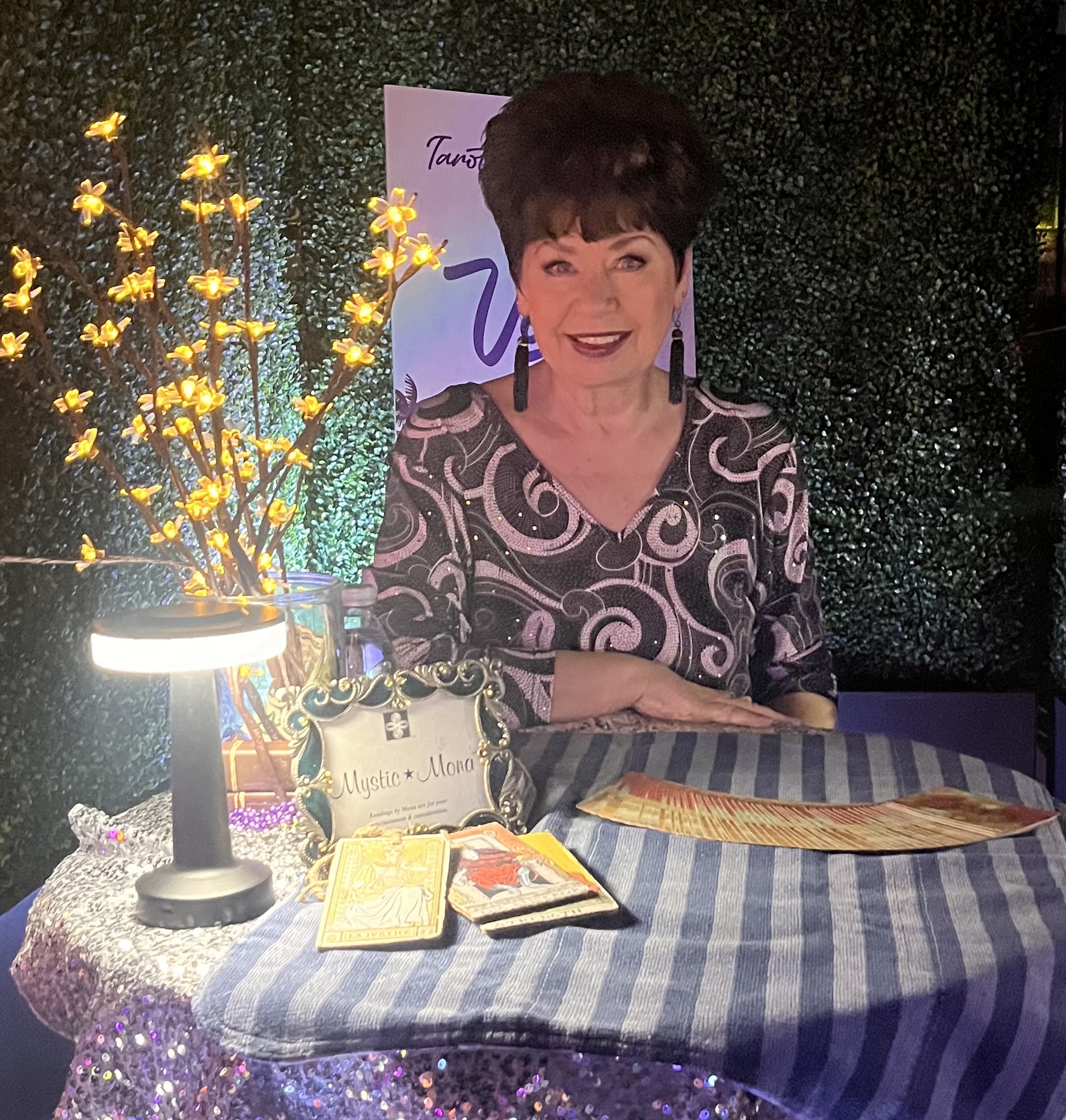 Mystic Mona®️
#psychic #tarot #mysticmona #lasvegas #Fortuneteller #BacheloretteParty #lasvegaspsychic #lasvegastarot #PrivateSessions #intuitive #IntuitiveTarotConsultant #psychicphonesessions #celebritypsychic #sisterwivespsychic #jimmykimmelpsychic #famouspsychic #PsychicArtsLicensed #cardofthemoment #lasvegas #intuitivetarot #vegastarot fortune teller, Las Vegas psychic, convention entertainment, #tradeshowtalent, Trade show talent, Las Vegas tarot reader, #conventionpsychic, best psychic in Las Vegas, #tradeshowtalent, #tradeshowentertainment, #fortunetellerentertainment, Fortune Teller entertainment, VIP Psychic, #vippsychic #lasvegasbestpsychic #psychiclasvegas #sisterwivespsychic #psychiconsisterwives #psychicentertainment #lasvegaspsychicentertainment, #lasvegastarotentertainment #slottournamentpsychic #highrollerpsychic high roller psychic, #weddingsreception, holiday psychic #halloweenpsychic #holidaypsychic #tradeshowfortuneteller, cocktail psychic #cocktailpsychic #eventideas, #activation, #evententertainment, #corportateevents, #lasvegasevents, #productlaunch, #interactiveexperience, #intertactivepsychic, #zoltar, #partypsychic